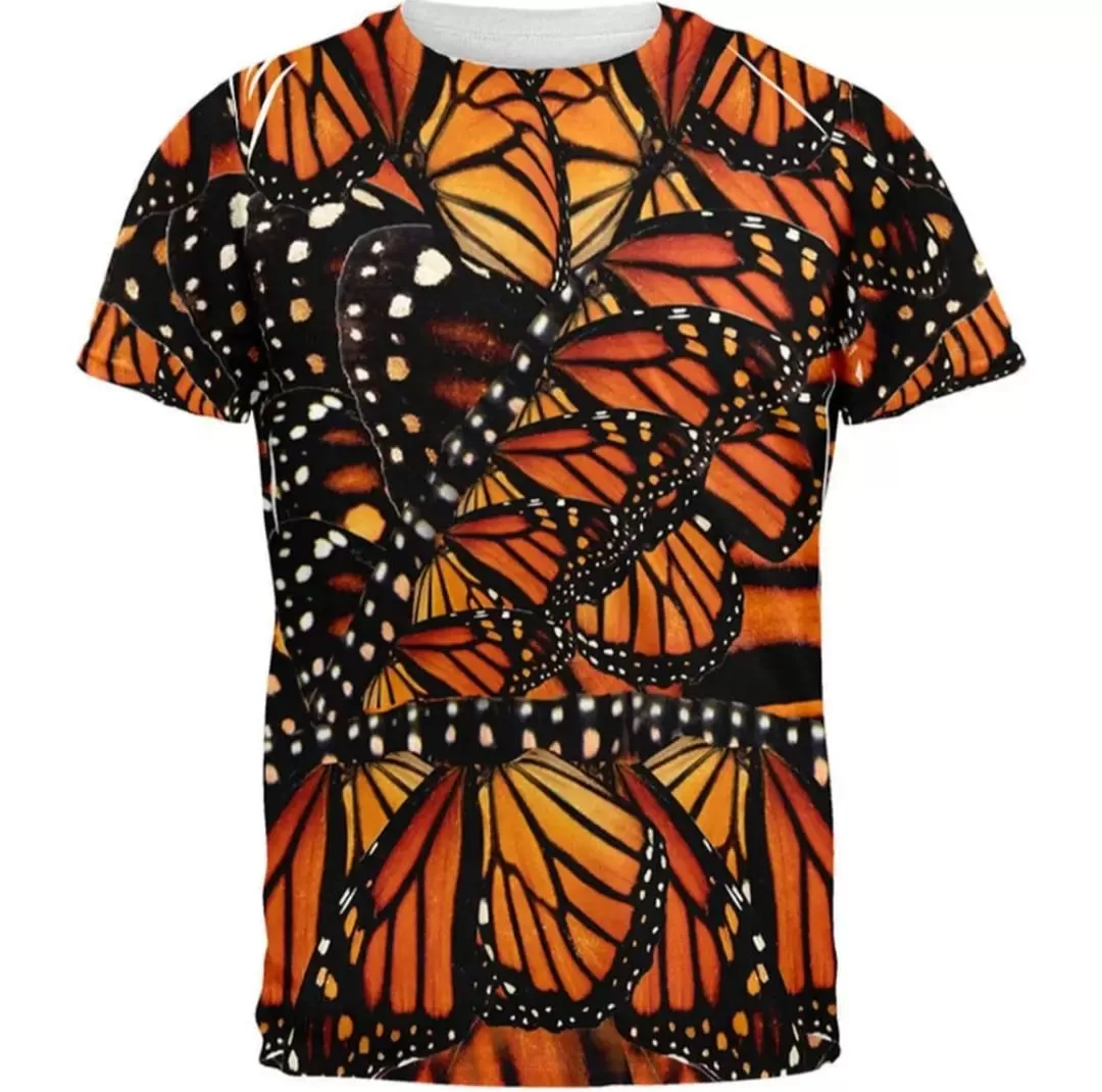 Polera mariposa monarca